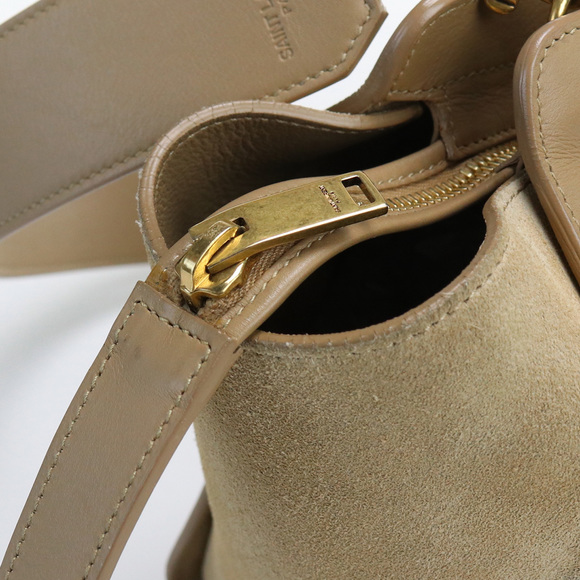 Saint Laurent Downtown Cabas 2way Handbag Leather - Picture 10 of 11